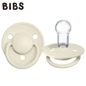 Bibs 1010216 silikon kulatá třešinka De Lux Ivory