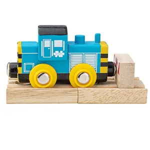 Produkt Bigjigs Rail Dřevěný vláček Shunter