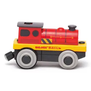 Produkt Bigjigs Rail Elektrická lokomotiva Červený silák