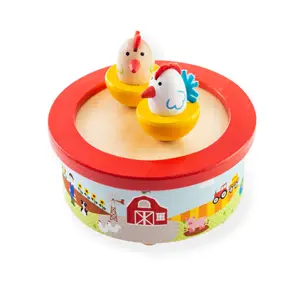 Produkt Bigjigs Toys Dřevěná hrací skříňka farma