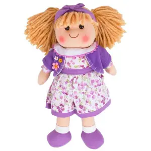 Produkt Bigjigs Toys látková panenka Laura 35 cm