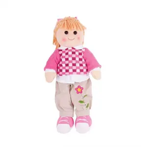 Produkt Bigjigs Toys látková panenka Melanie 38 cm