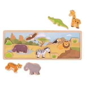 Bigjigs Toys magnetické safari