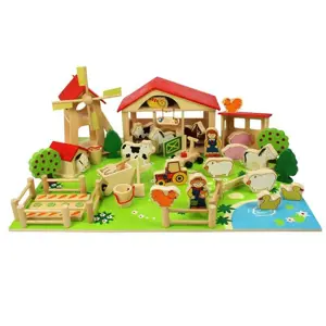 Produkt Bigjigs Toys - Velká dřevěná farma