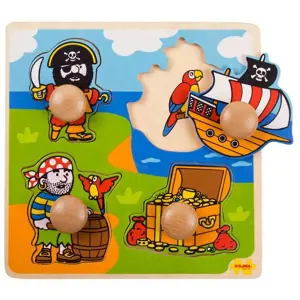 Produkt Bigjigs Toys Vkládací puzzle Piráti