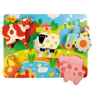 Produkt Bigjigs Vkládací puzzle Farma