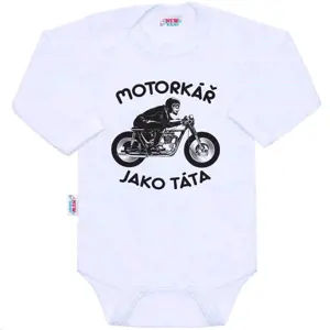 Produkt Body s potiskem New Baby Motorkář jako táta