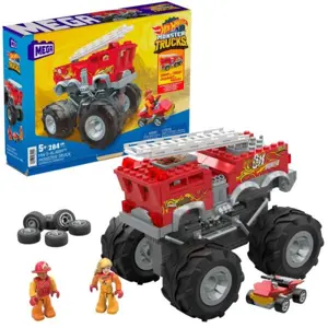 Bricks Guard MEGA BLOKS Hot Wheel Monster Trucks 5-Alarm