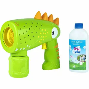 Bublinostroj Fru Blu Blaster Dino bubbles + liquid 0,4L