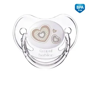 Produkt Canpol babies Dudlík 0-6m silikonový anatomický NEWBORN BABY béžový