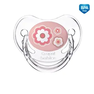 Produkt Canpol babies Dudlík 0-6m silikonový anatomický NEWBORN BABY růžový