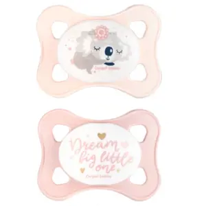 Produkt Canpol Babies Dudlíky 0-2m, Mini soother Koala - růžové