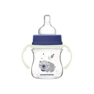 Canpol Babies EasyStart lahvička antikoliková 35/236_blue Sleepy Koala modrý 120ml