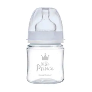 Produkt Canpol babies Kojenecká lahev se širokým hrdlem ROYAL BABY 120ml modrá