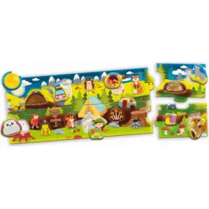 Carotina baby Puzzle panorama Forest LISCIANI