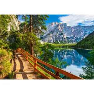 Produkt CASTORLAND Puzzle 1000el. Jezero Braies, Itálie - Jezero Braies Itálie