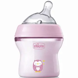 Chicco kojenecká antikoliková lahev 150 ml 0+ růžová