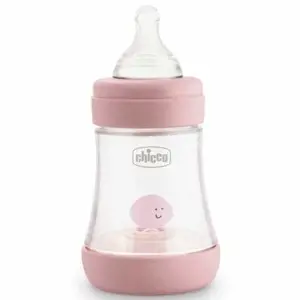 Produkt Chicco láhev kojenecká Perfect 5 silikon růžová 150 ml