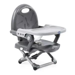 Produkt Chicco Pocket Snack Highchair tmavě šedá