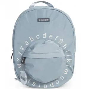 Childhome batoh Kids School Backpack GREY OFF WHITE