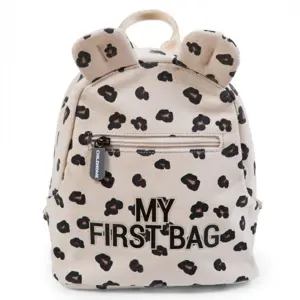 Childhome batoh My First Bag canvas leopard