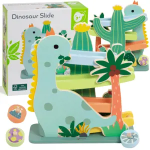 CLASSIC WORLD Colorful Slide Dinosaur Track 5 ks