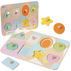 Produkt CLASSIC WORLD Puzzle Geometrické kostky 9 ks