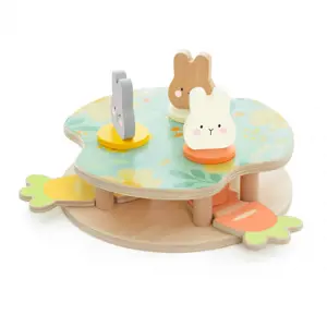 CLASSIC WORLD Wooden Pop Up Bunnies Game