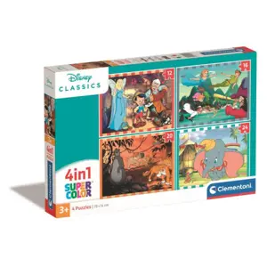 Clementoni 4v1 Puzzle Disney Classic 21523