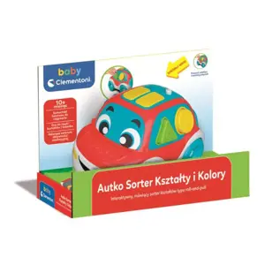 Clementoni Baby Car Sorter Tvary a barvy