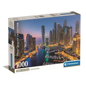 Clementoni Puzzle 1000 dílků Dubaj 39911