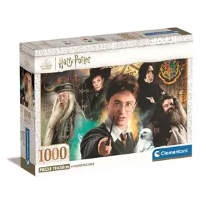 Clementoni Puzzle 1000 dílků Kompaktní Harry Potter 39787