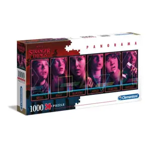 Clementoni Puzzle 1000 dílků panorama STRANGER THINGS 2020 NETFLIX