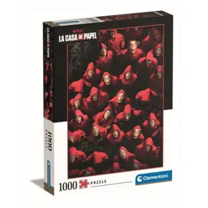 Clementoni Puzzle 1000 dílků Papírový domeček. La casa de papel