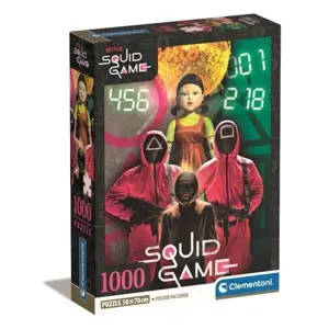 Clementoni Puzzle 1000 ks Kompaktní Netflix Squid Game 39859