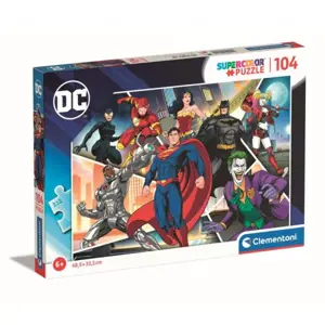 Clementoni Puzzle 104 dílků DC Comics JL 2 25722 str.6