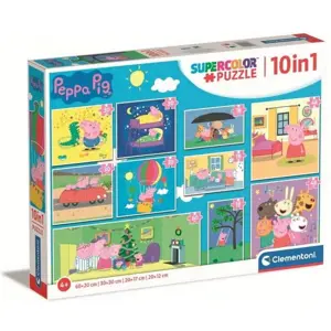 Produkt Clementoni: Puzzle 10v1 Peppa Pig