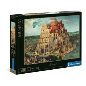 Produkt Clementoni: Puzzle 1500 dílků. - Muzeum Bruegel, Babylonská věž