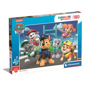 Clementoni: Puzzle 180 dílků. Skvělé - Paw Patrol