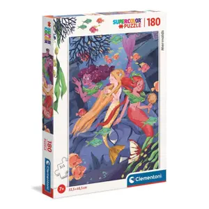 Produkt Clementoni - Puzzle 180 ks Mermaids - víly