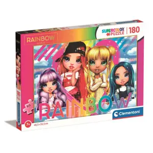 Clementoni: Puzzle 180 ks - Rainbow High - Super Color 2