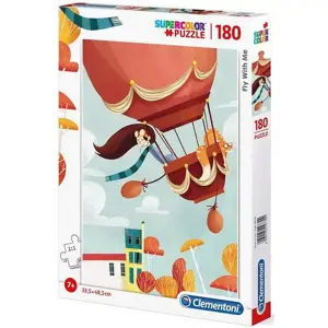 Clementoni: Puzzle 180 ks Super Color Let balónem