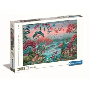 Produkt Clementoni Puzzle 2000 dílků Pokojná džungle