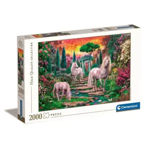 Produkt Clementoni Puzzle 2000 dílků Unicorn Garden