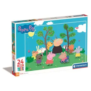 Clementoni Puzzle 24 dílků Maxi Peppa Pig