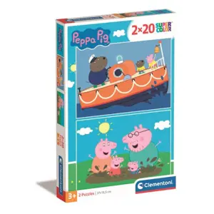 Clementoni Puzzle 2x20 dílků Peppa Pig 24797