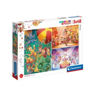 Produkt Clementoni - Puzzle 3 x 48 ks Cirkus