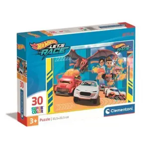 Clementoni Puzzle 30 dílků Hot Wheels 20284