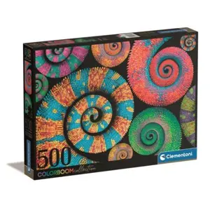 Produkt Clementoni Puzzle 500 ks Colorboom Curly Tails Kudrnaté ocasy 35519