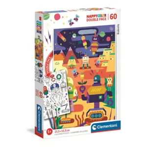 Produkt Clementoni - Puzzle 60 ks Happycolor Robot